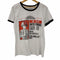 キャラクタープリント リンガーTシャツ メンズ 2XL