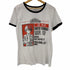 キャラクタープリント リンガーTシャツ メンズ 2XL