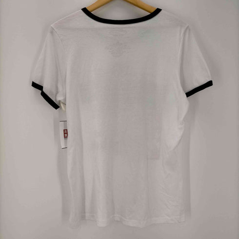 キャラクタープリント リンガーTシャツ メンズ 2XL
