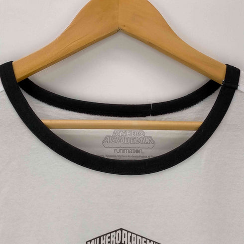 キャラクタープリント リンガーTシャツ メンズ 2XL