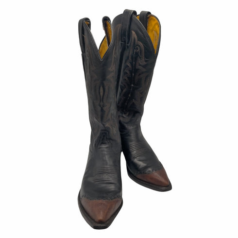 ゴールデンレトリバー golden retriever USA製 ウエスタン ロング ブーツ レディース 6 1/2