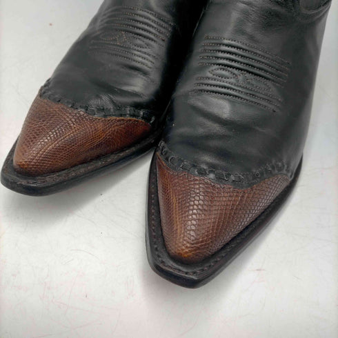 ゴールデンレトリバー golden retriever USA製 ウエスタン ロング ブーツ レディース 6 1/2