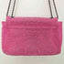 BORSE IN PELLE Genuine Leather Chain Shoulder Crossbody Clutch Bag 型押し ショルダーバッグ レディース