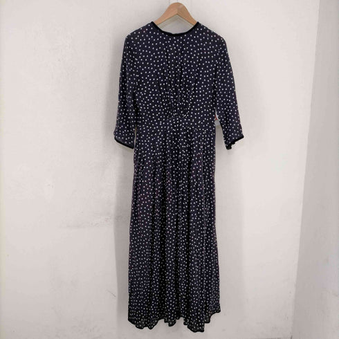 シンメ SINME ドットロングワンピース レディース JPN:L