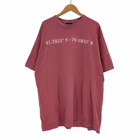 BREEZIN' UP ホンジュラス製 プリントクルーネックTシャツ メンズ JPN:XL