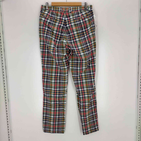 ローレンラルフローレン LAUREN RALPH LAUREN マルチカラーチェック スラックス メンズ W34