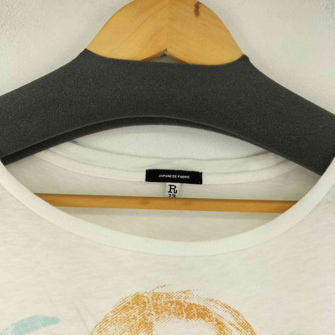 アールサーティー R13 Rare cotton/cashmere single-stitch Cobain tee メンズ JPN:M