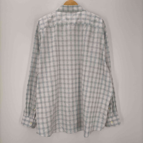 EGARA B系 ビッグサイズ チェック柄 長袖シャツ メンズ 3XL