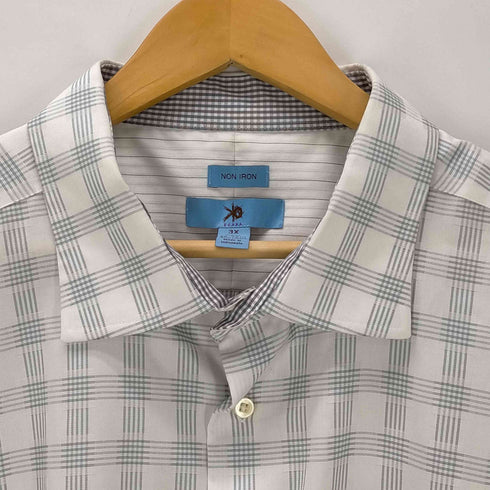 EGARA B系 ビッグサイズ チェック柄 長袖シャツ メンズ 3XL