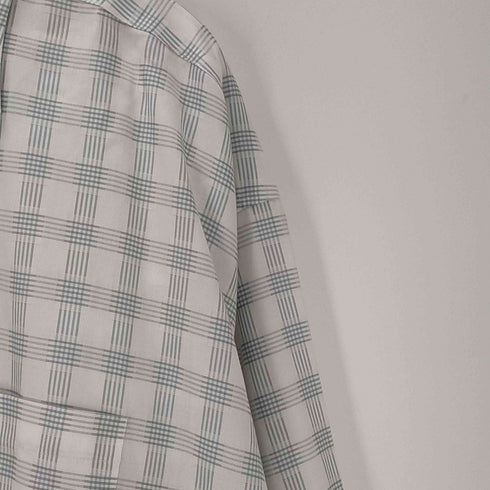 EGARA B系 ビッグサイズ チェック柄 長袖シャツ メンズ 3XL