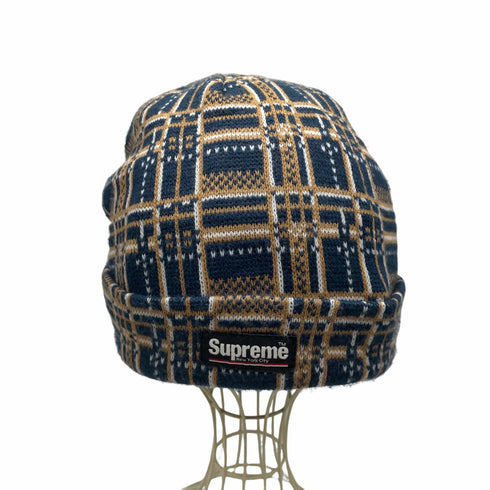 シュプリーム Supreme 18AW Plaid Beanie メンズ