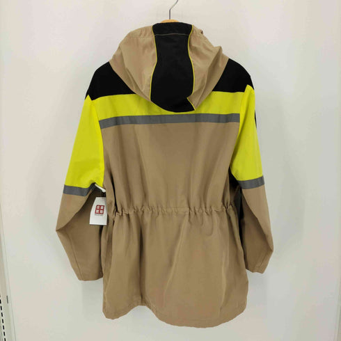 ベルシュカ BERSHKA ウエストレース フーデット トレンチ コート レディース import:M