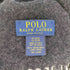 ポロラルフローレン POLO RALPH LAUREN イタリア製 ポニー刺繍 ウールフリンジマフラー メンズ
