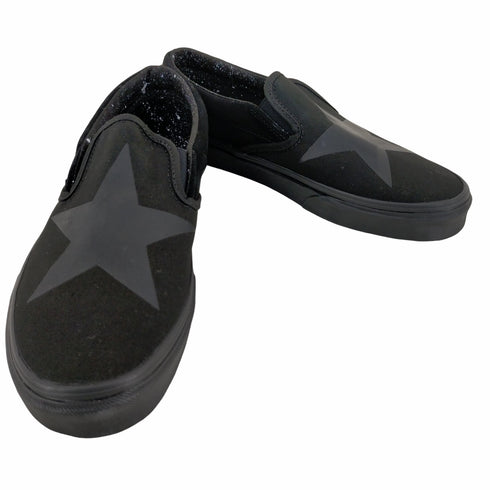 バンズ VANS DAVID BOWIE old school slip-on Black Star メンズ JPN:26.5