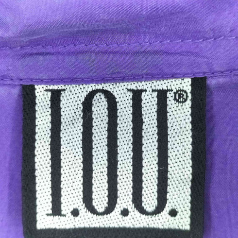 フメイ I.O.U シルク100% L/S シャツ メンズ import:L
