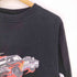 HUSTLER USA製 フロントプリント アームプリント クルーネックカットソー メンズ import:M