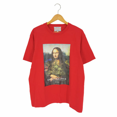 グレイビーソース Gravysource 転写プリント MONALISA Tee モナリザTシャツ メンズ import:L