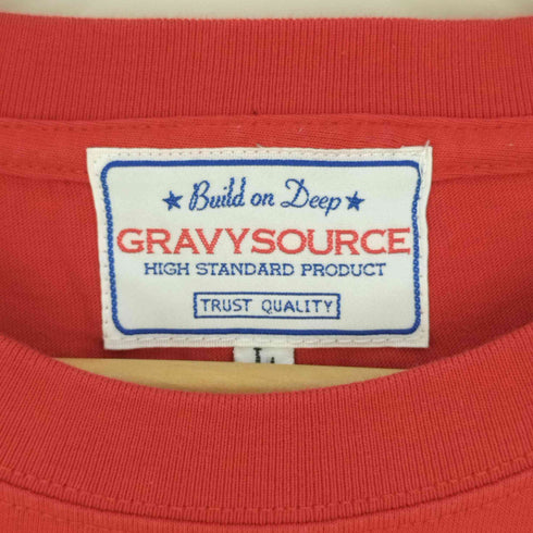 グレイビーソース Gravysource 転写プリント MONALISA Tee モナリザTシャツ メンズ import:L
