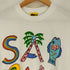 フルギ DONE SAIPAN イラストロゴプリント クルーネックTシャツ メンズ