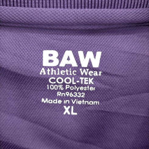 BAW COOL-TEK ポロシャツ メンズ import:XL