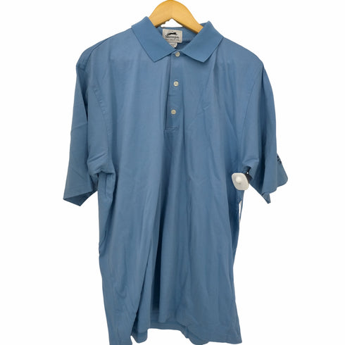 SLAZENGER 袖刺繍ポロシャツ メンズ import:L