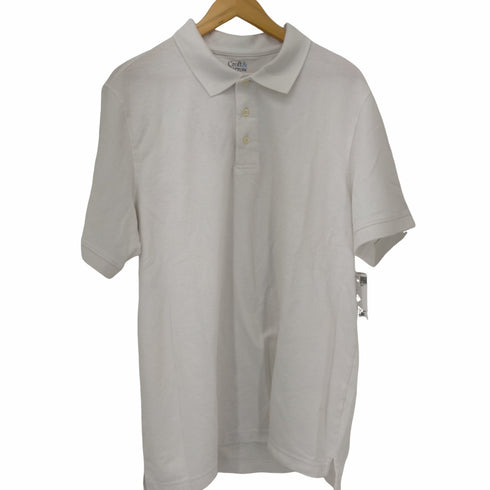 クラフトアンドバロー Croft&Barrow EASY CARE S/Sポロシャツ メンズ import:XL