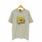 フロントキャラクタープリント クルーネックTシャツ メンズ import:L
