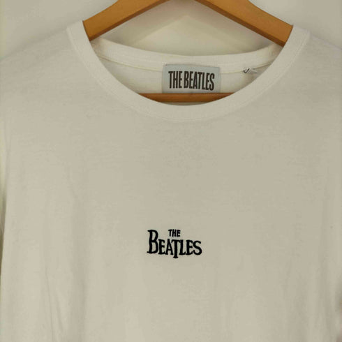 ザ ビートルズ THE BEATLES ©2019 ロゴ刺繍 クルーネックTシャツ メンズ import:L