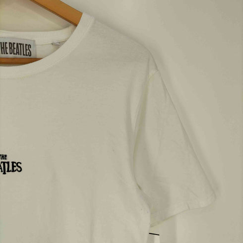 ザ ビートルズ THE BEATLES ©2019 ロゴ刺繍 クルーネックTシャツ メンズ import:L