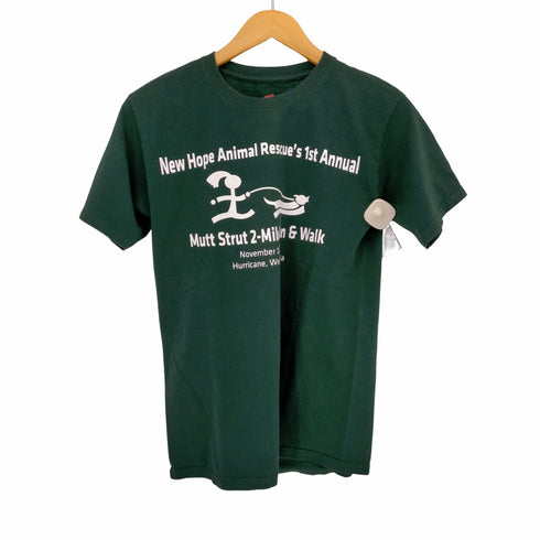 ヘインズ Hanes 両面プリント S/S Tシャツ メンズ JPN:S