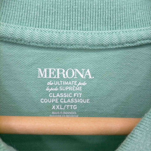 メローナ MERONA 鹿の子ポロシャツ メンズ import:XXL
