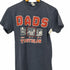 デルタプロウェイト DELTA PRO WEIGHT DADSプリント 霜降り S/S Tシャツ メンズ JPN:S