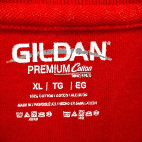 ギルダン GILDAN PREMIUM COTTON 長袖ポロシャツ メンズ import:XL