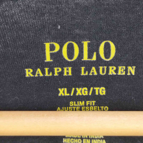 ポロラルフローレン POLO RALPH LAUREN SLIM FIT 裾ポニー刺繍 VネックTシャツ メンズ import:XL