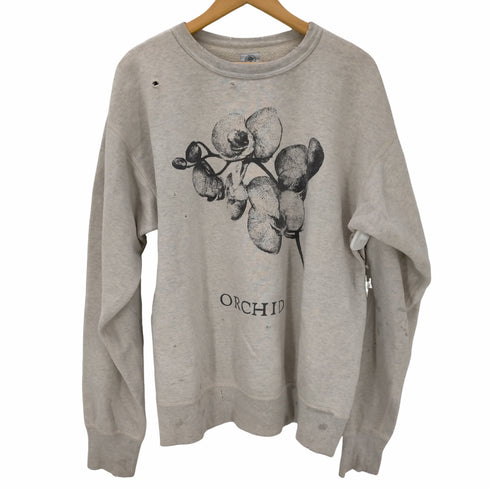 セントマイケル SAINT MICHAEL CRW SWEAT SH orchid メンズ