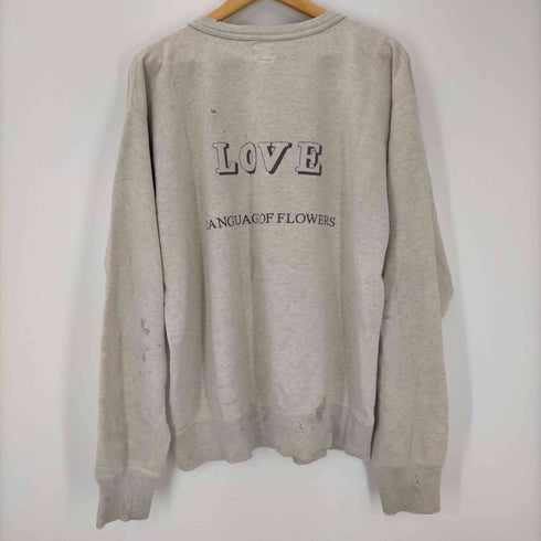 セントマイケル SAINT MICHAEL CRW SWEAT SH orchid メンズ