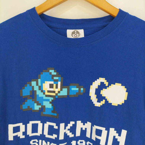 ドッド絵 キャラクタープリント クルーネックTシャツ メンズ JPN:L
