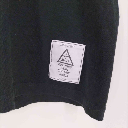 アナークオブヘックス ANARC of hex ×古塔つみ バックキャラクタープリント クルーネックTシャツ メンズ import:XL