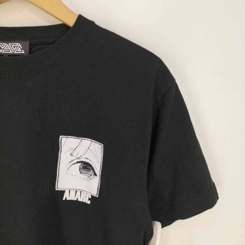 アナークオブヘックス ANARC of hex ×古塔つみ バックキャラクタープリント クルーネックTシャツ メンズ import:XL