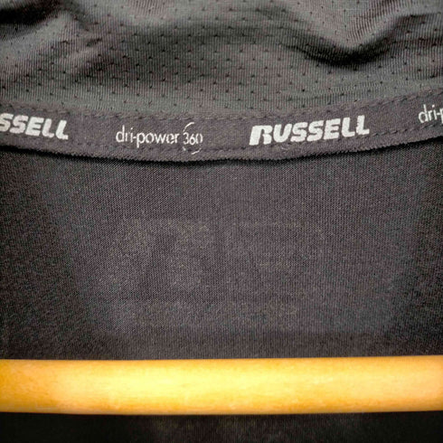 ラッセル Russell ハーフジップカットソー メンズ