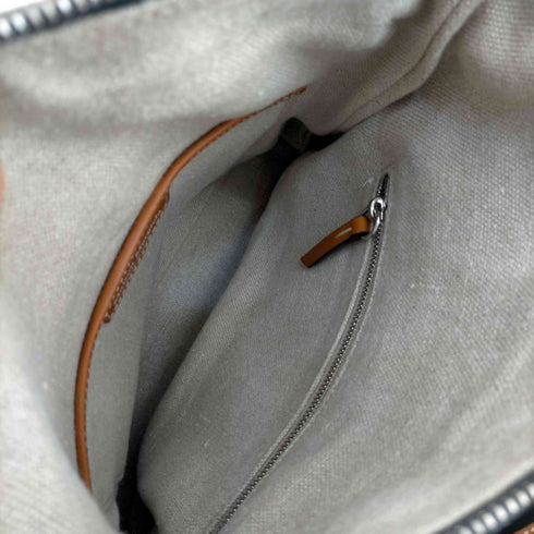 メゾンマルジェラ Maison Margiela 5AC レザー デニムエフェクト クラッチ & ショルダーバッグ レディース ONE SIZE