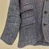 ラギッドクロージング THE RUGGED CLOTHING インディゴ リネン 4B テーラードジャケット メンズ JPN:XL