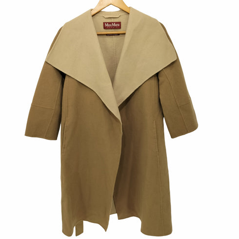 マックスマーラステュディオ MAX MARA STUDIO クチートアマーノ ダブルフェイス ガウンコート レディース JPN:38