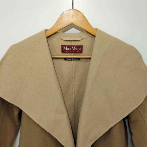 マックスマーラステュディオ MAX MARA STUDIO クチートアマーノ ダブルフェイス ガウンコート レディース JPN:38