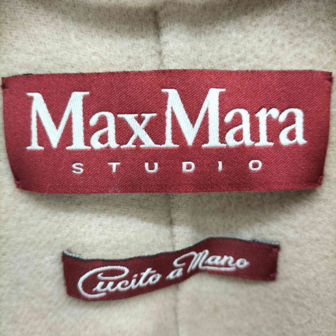 マックスマーラステュディオ MAX MARA STUDIO クチートアマーノ ダブルフェイス ガウンコート レディース JPN:38