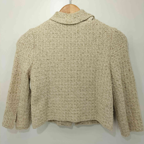 フォクシー FOXEY ツイードニットジャケット レディース 38