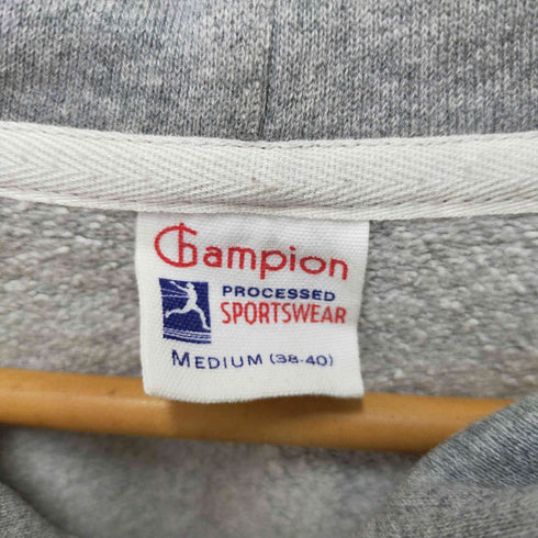 チャンピオン Champion 復刻 ランナーズタグ 染み込みプリント フルジップスウェットパーカー メンズ JPN:M