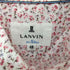 ランバンオンブルー LANVIN en Bleu 花柄 半袖シャツ メンズ 48