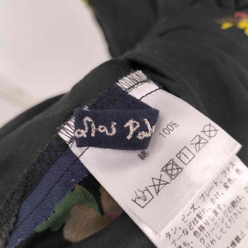 パラスパレス PALLAS PALACE 花柄 ノーカラーロングワンピース レディース 2