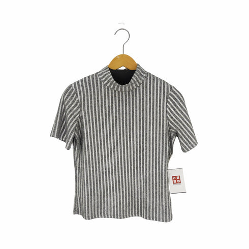 ザラ ZARA S/Sタートルネックシアーニットトップ レディース S